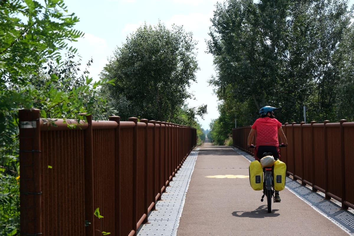 verso bologna ciclovia del sole
