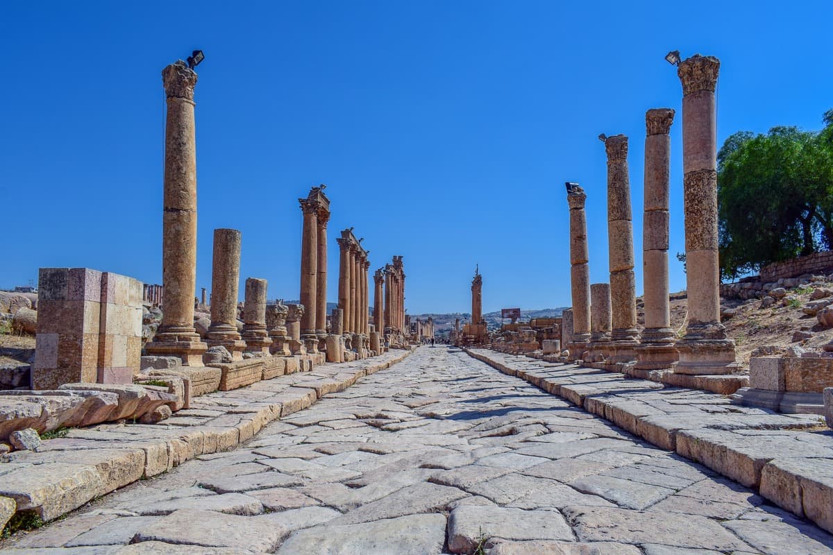 rovine di Jerash pixabay