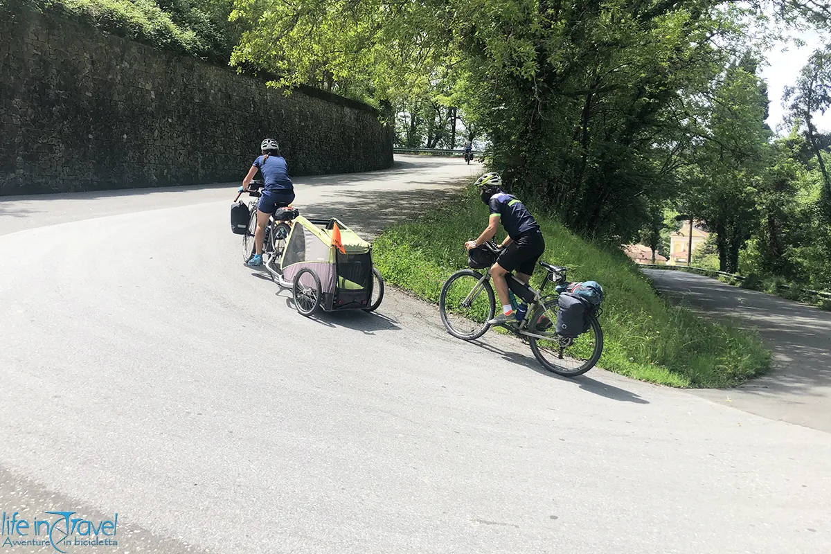 Lunigiana Trail 2021 salita da Bagnone