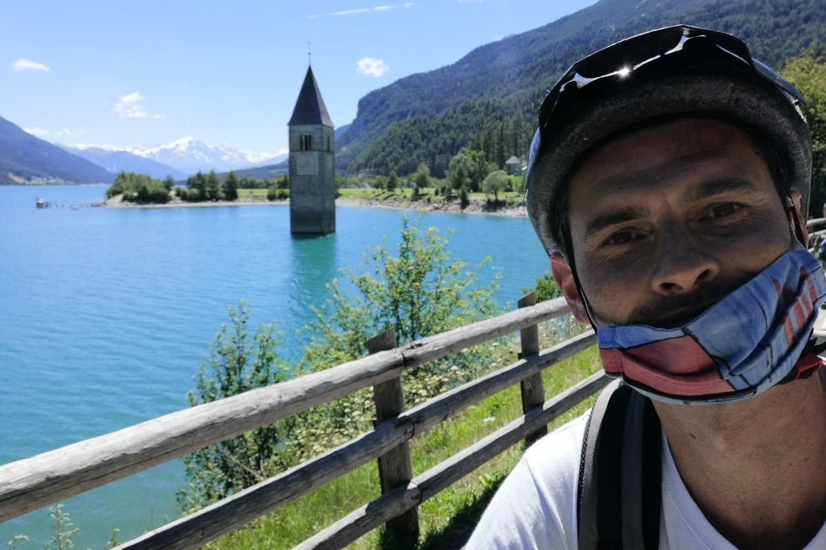 01 alpi garda in bici lago di resia
