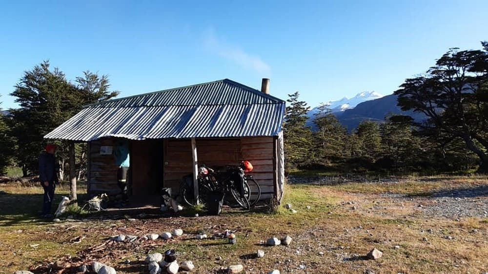 patagonia in bici casetta