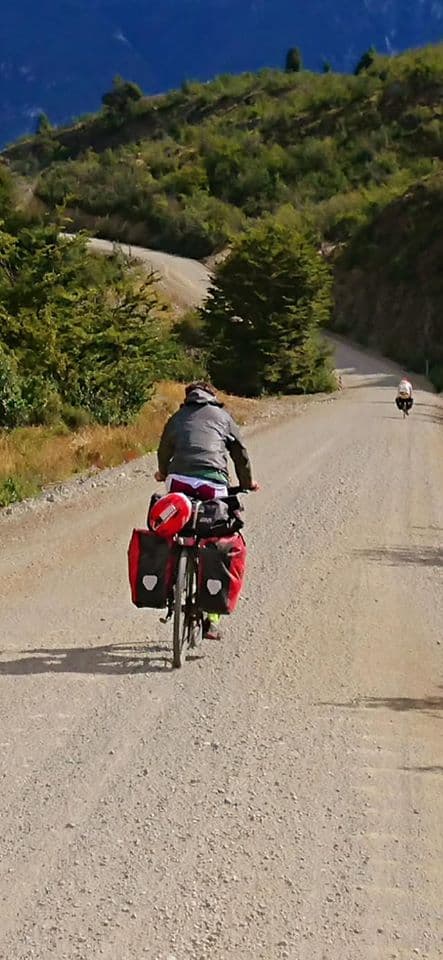 patagonia in bici salita