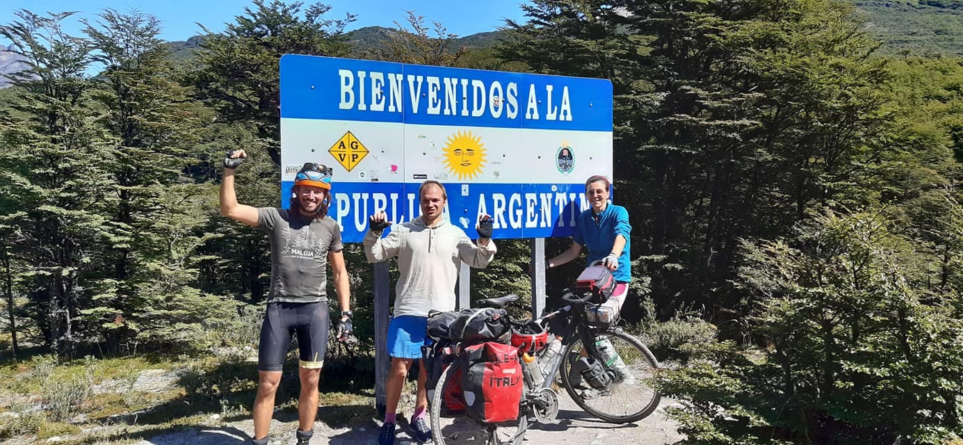 patagonia in bici benvenuti in argentina