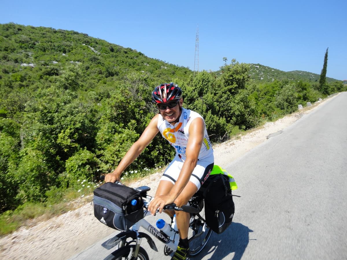 in bici balcani
