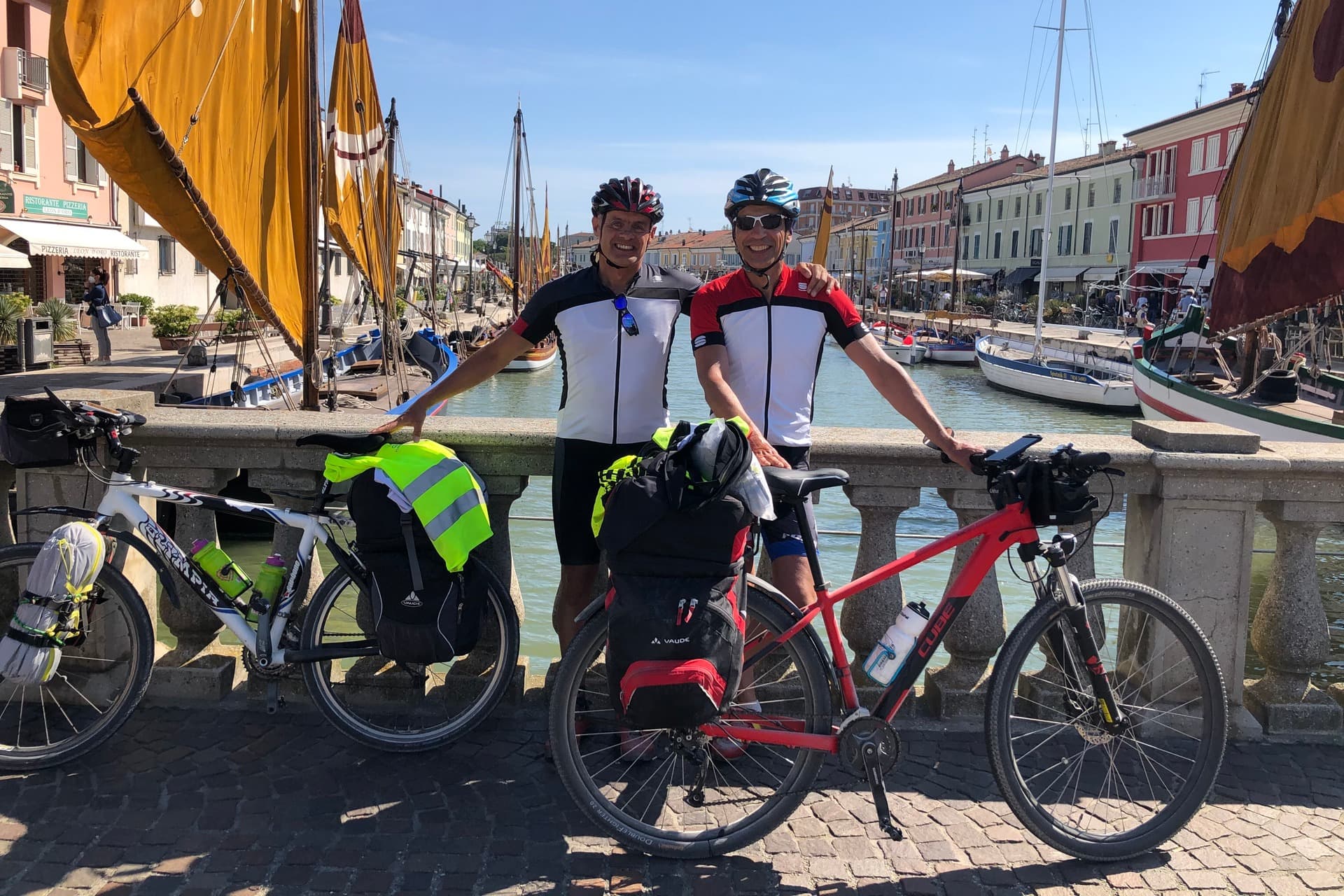 traversata italia in bici