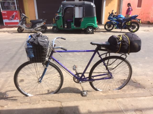 viaggio in bici in legno