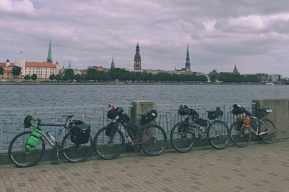 lettonia in bici - bikepacking
