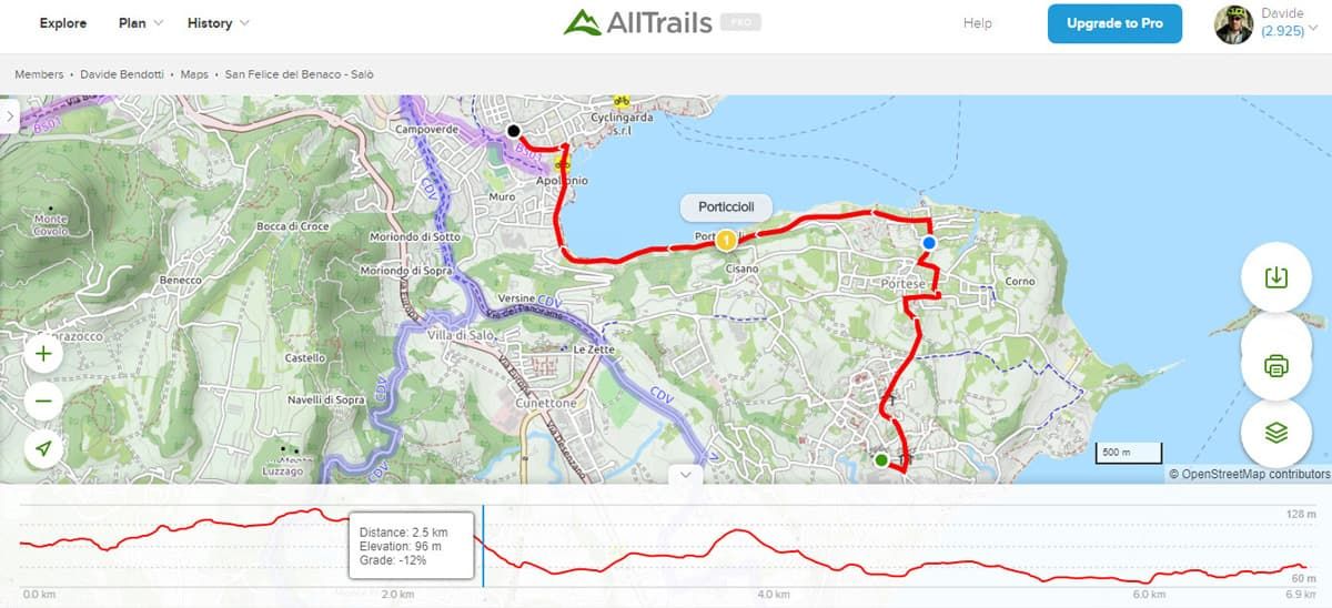 12 Creare percorsi gpx con AllTrails