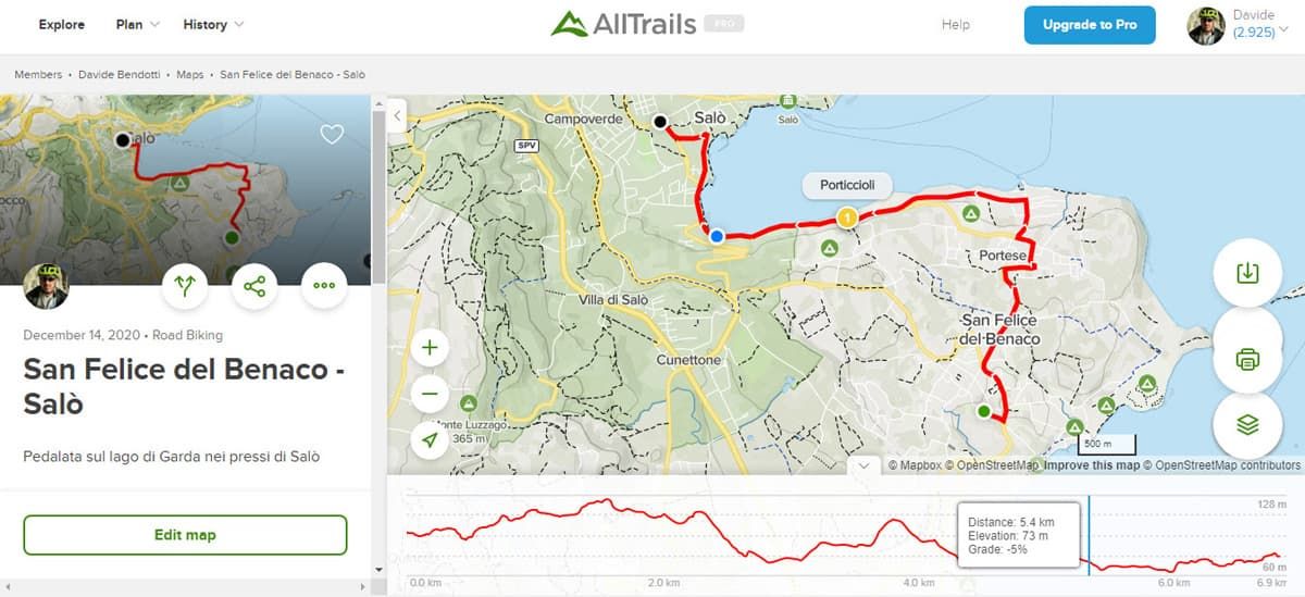 14 Creare percorsi gpx con AllTrails