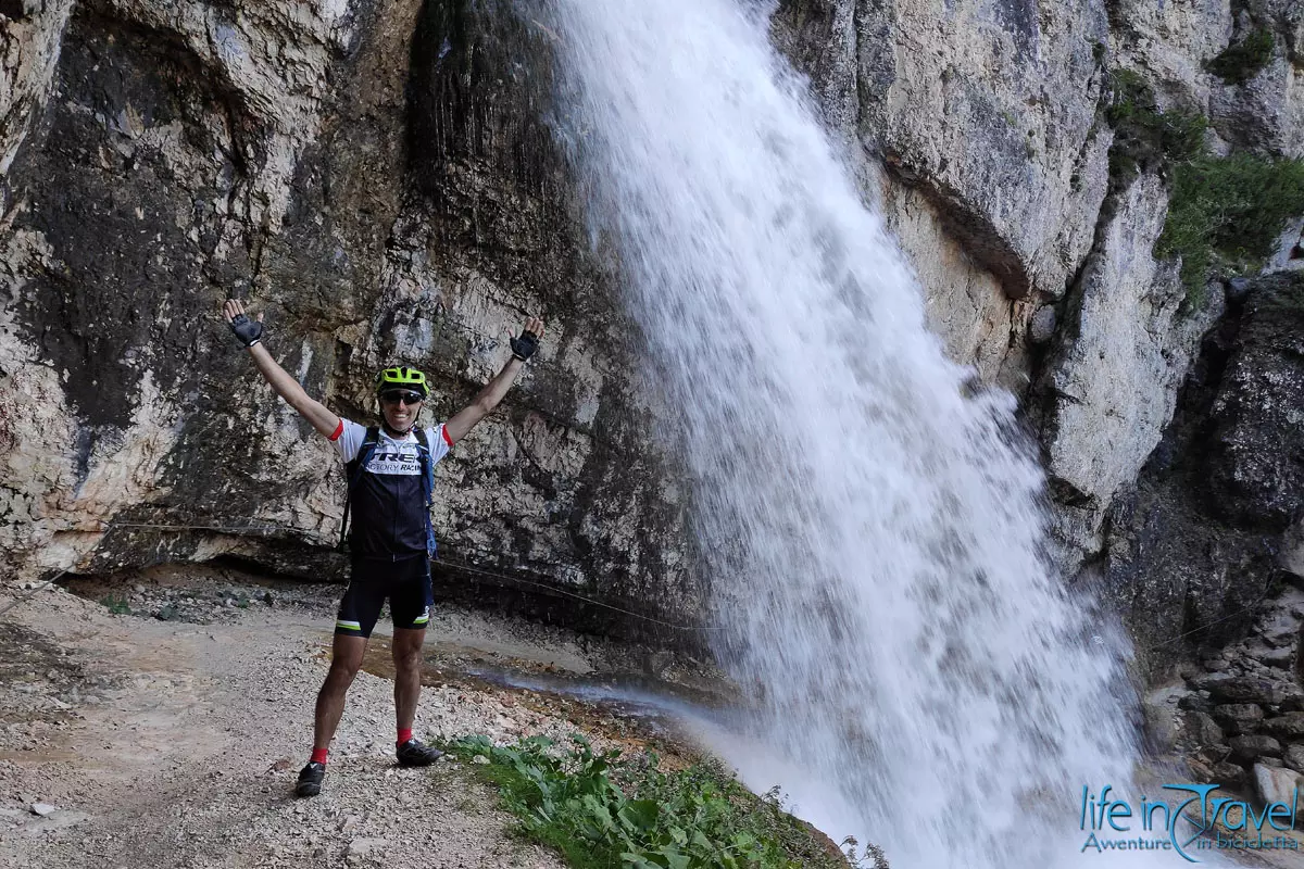 cascata bassa di Fanes
