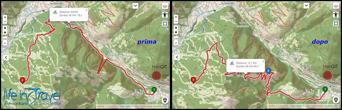 10 CALCOLA PERCORSI IN BICI CON OPENROUTE 10 CALCOLA PERCORSI IN BICI CON OPENROUTE