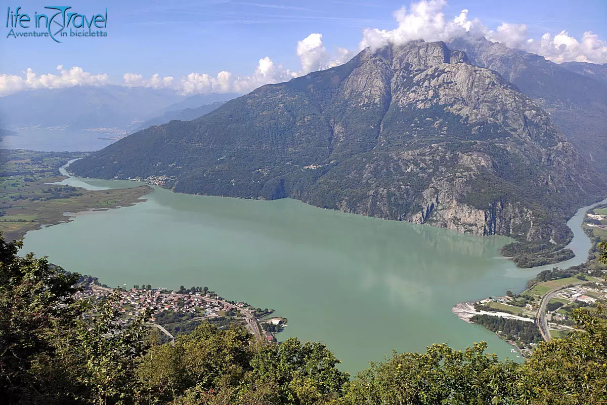 LAGO DI MEZZOLA dal Tracciolino