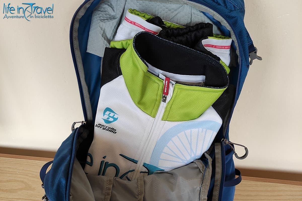 Osprey Escapist 3 SCOMPARTO PRINCIPALE