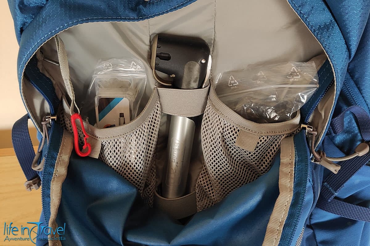 Osprey Escapist 5 SCOMPARTO SECONDARIO