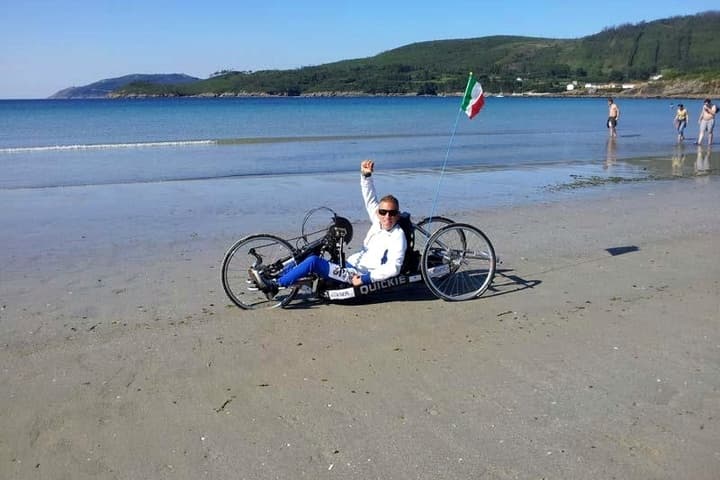 Cammino di Santiago in Handbike