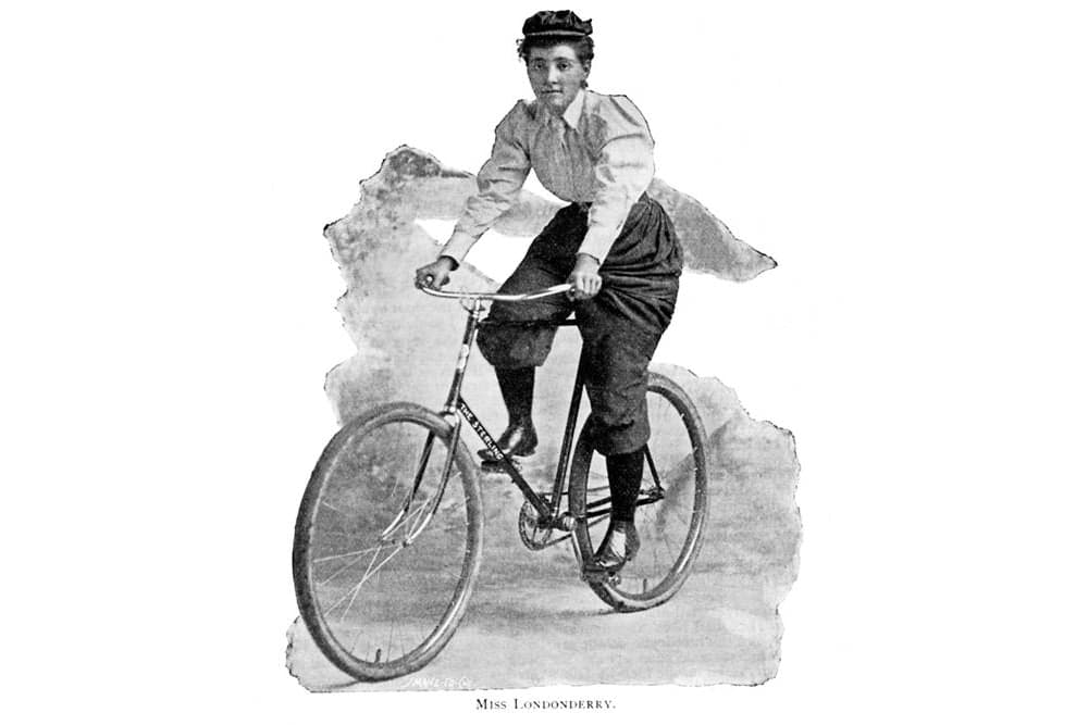 Annie Londonderry e la sua bici intorno al mondo