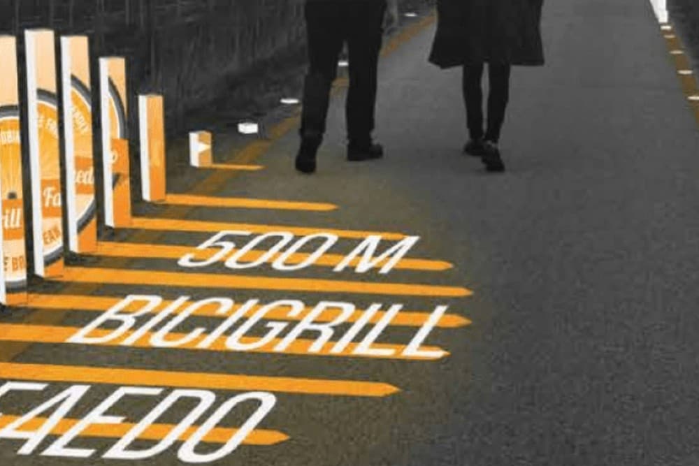 illuminazione pista ciclabile