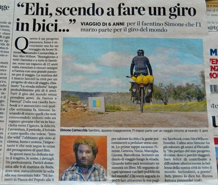 Giro del mondo in bici