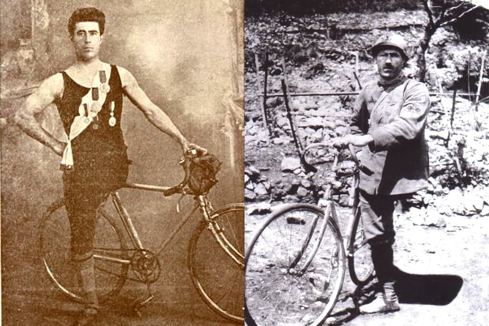 Enrico Toti, il cicloviaggiatore con una gamba sola