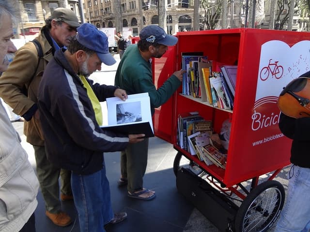 Bicicloteca a San Paolo