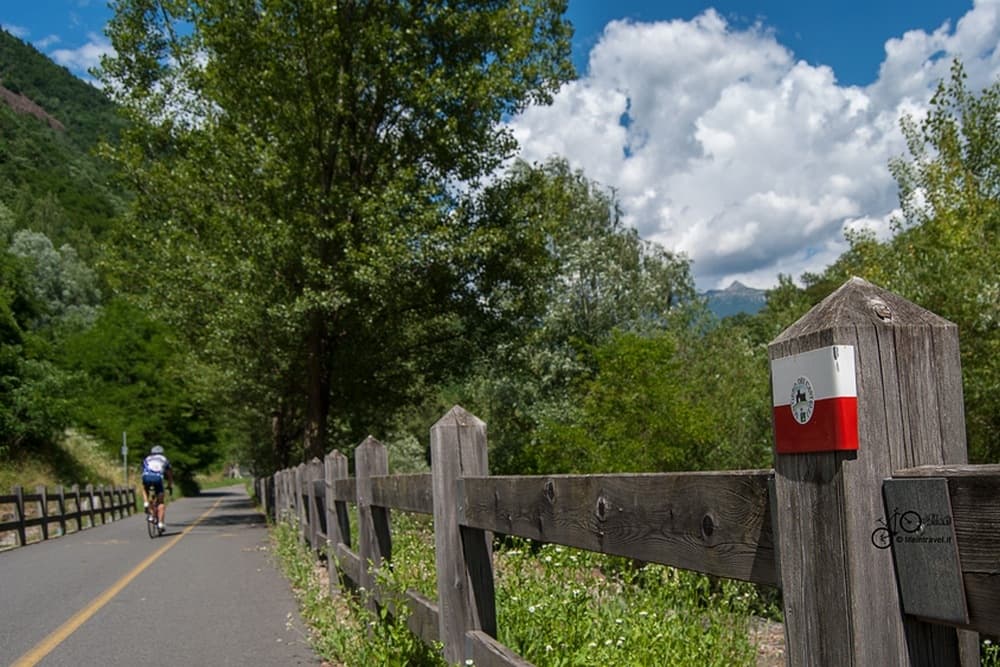 Sentiero Valtellina in bici