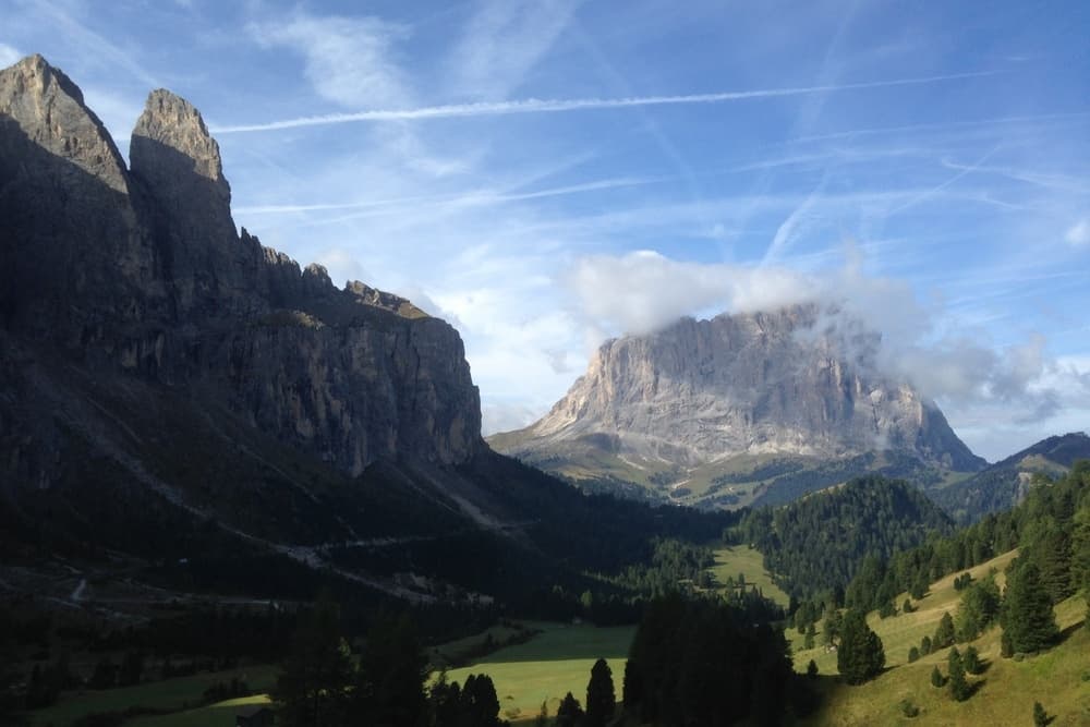 In bici sulle Alpi