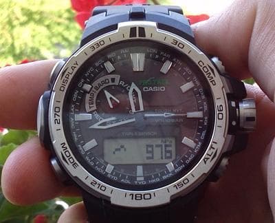 casio grafico pressione