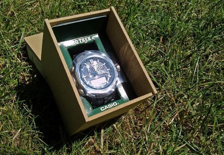 casio pro trek prw 6000 1er