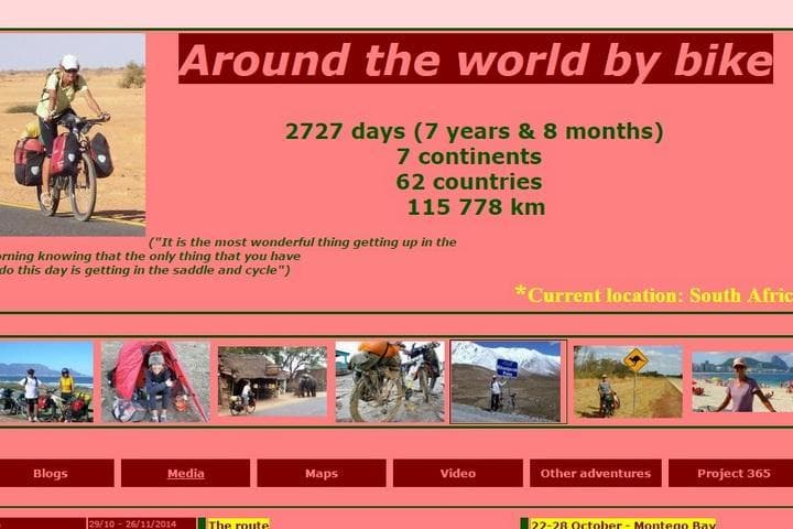 leana giro mondo in bici