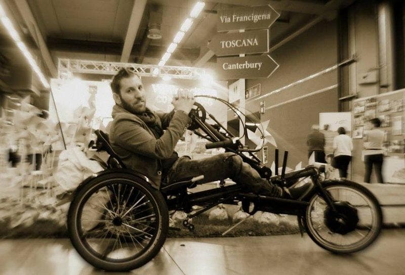 via francigena in trike