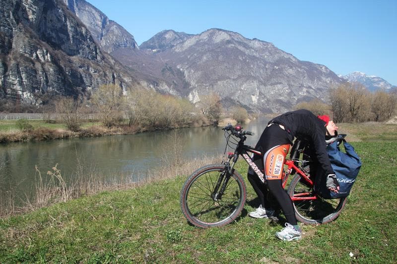 stretching in viaggio