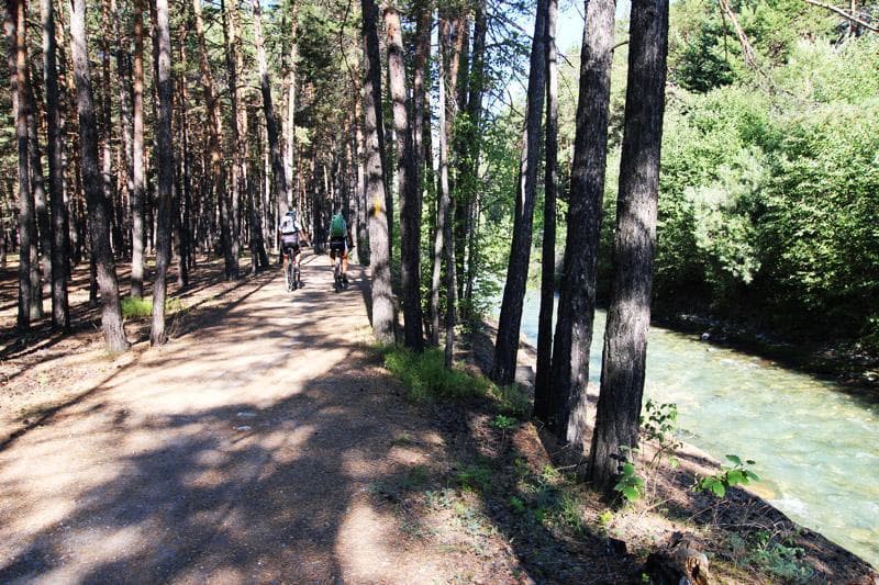ciclopedonale sterrata oulx bardonecchia
