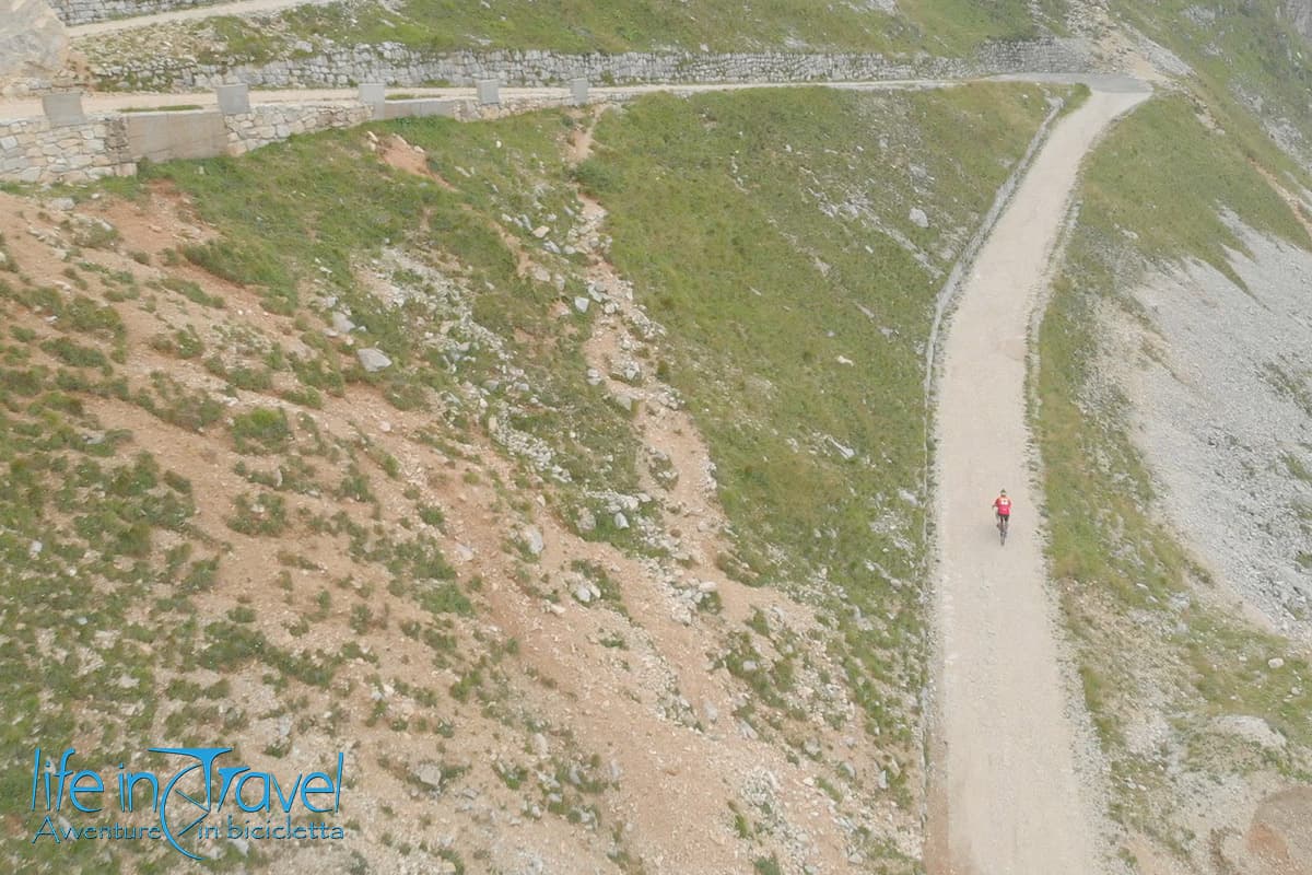 Pasubio Strada degli Eroi e Strada degli Scarubbi salita Alessio