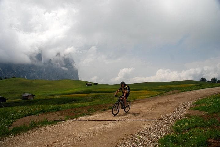 Giro dello Sciliar in MTB sulle Dolomiti