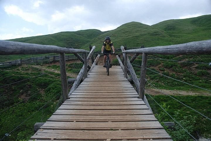 Altopiano dello Sciliar in MTB