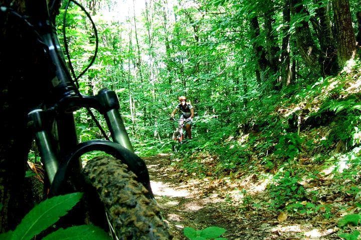 Orrido di Gea in MTB