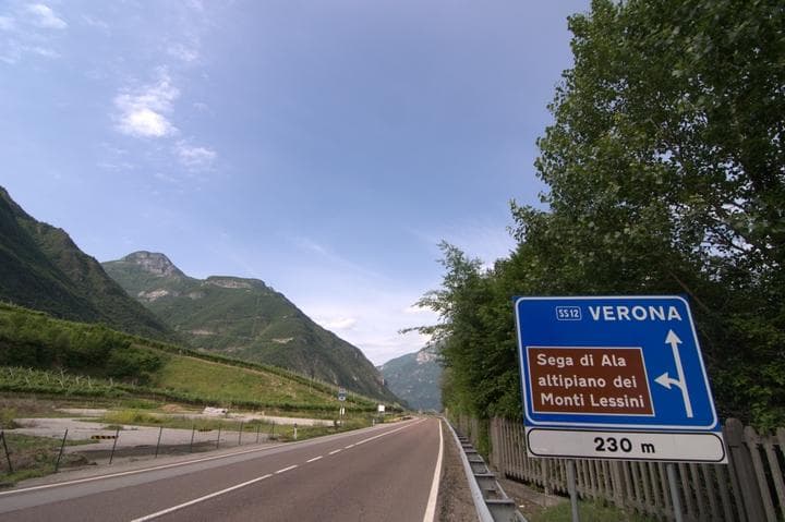 verso la salita Ala