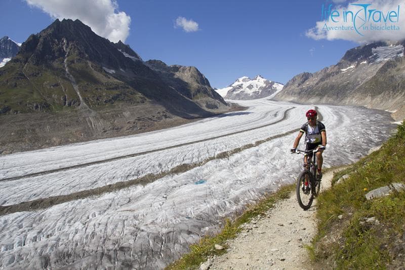 pedalando sul ghiaccio