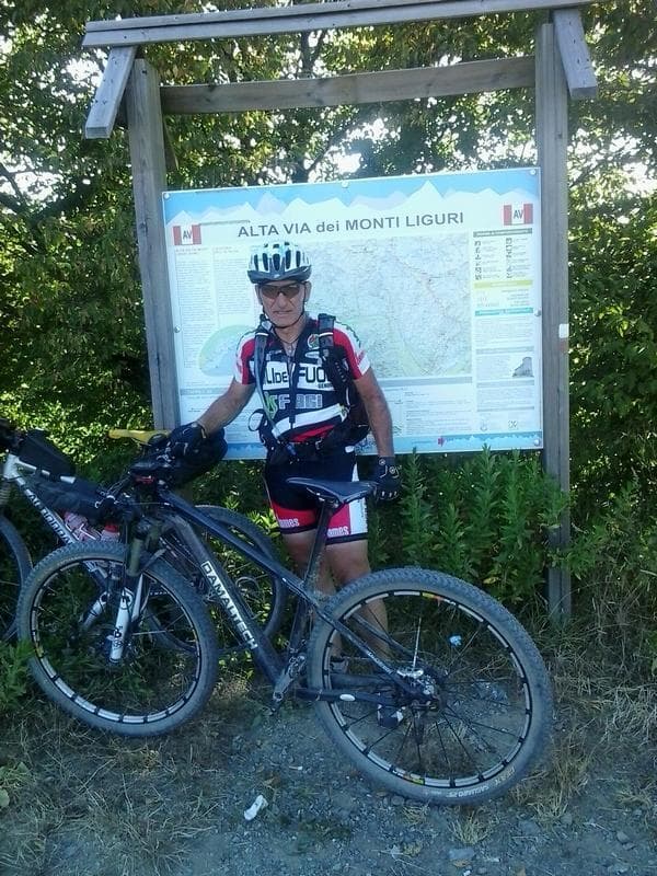 Alta Via dei Monti Liguri in MTB