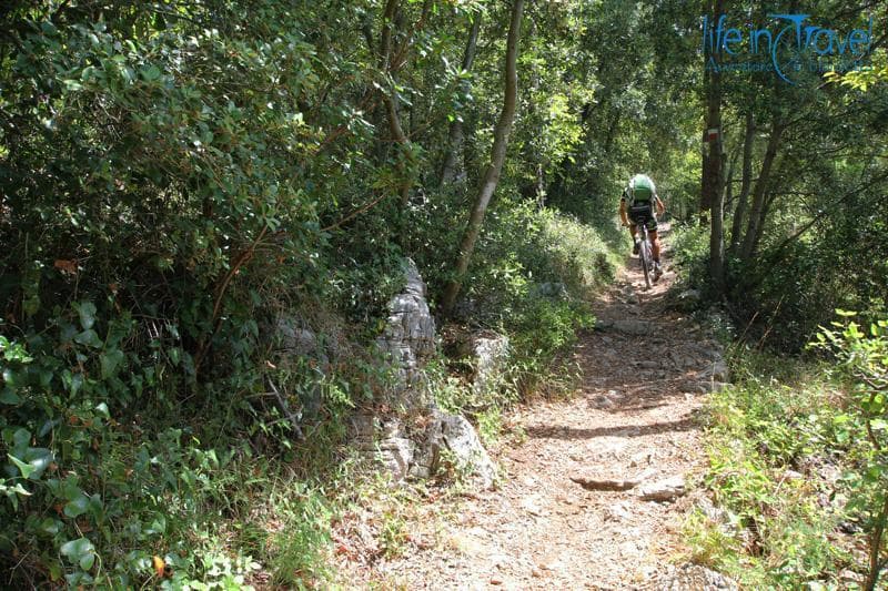 salita rifugio castellana