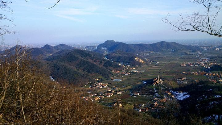 panorama colli euganei