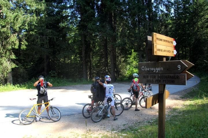 pedalando il latemar