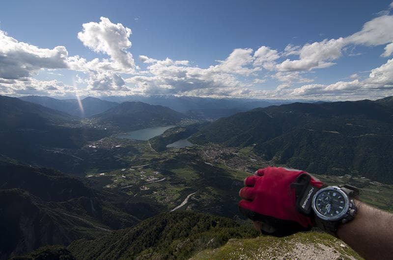 pizzo di levico e casio pro trek
