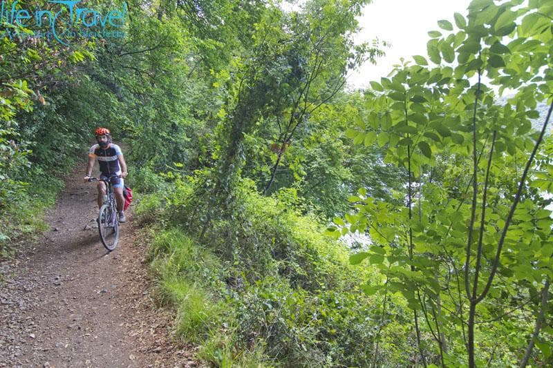 giro lago di albano fuoristrada