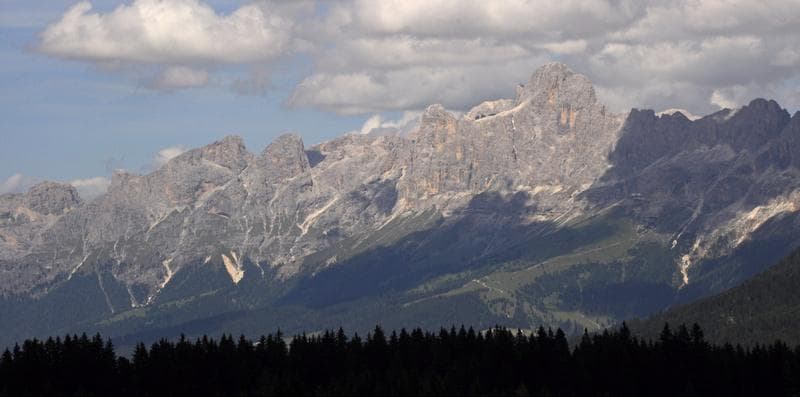 Latemar dal passo Pampeago