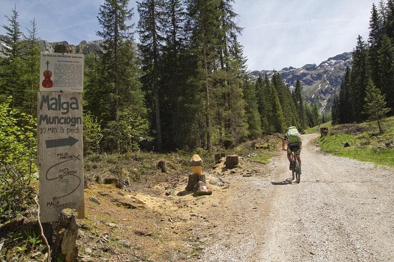 verso la malga munciogn
