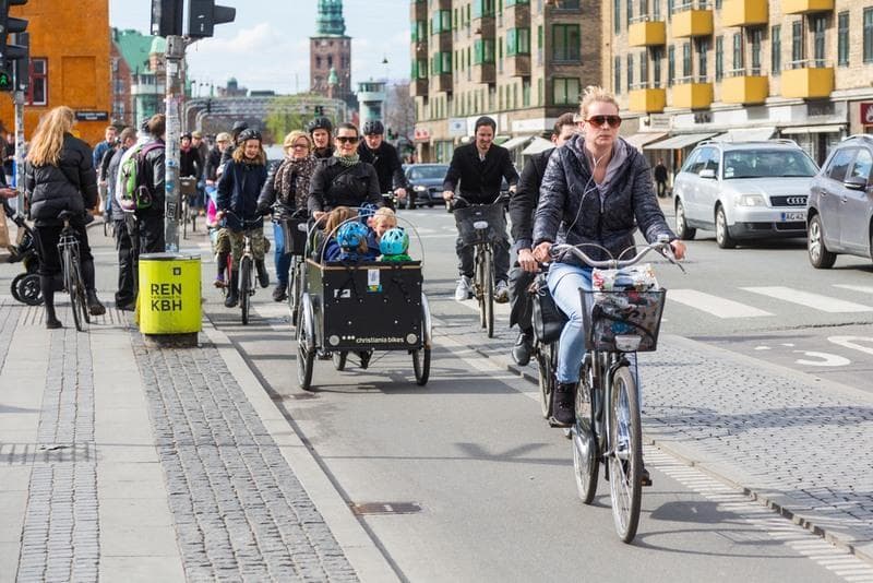 copenaghen ciclabilità