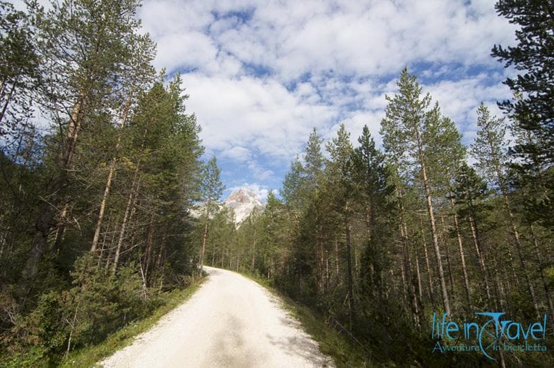 ciclabile delle dolomiti