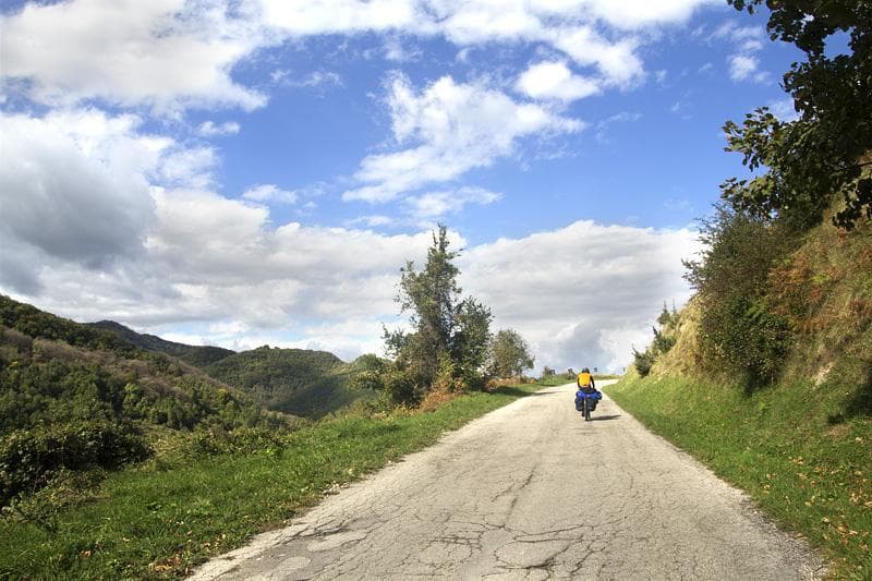 bici monti della laga