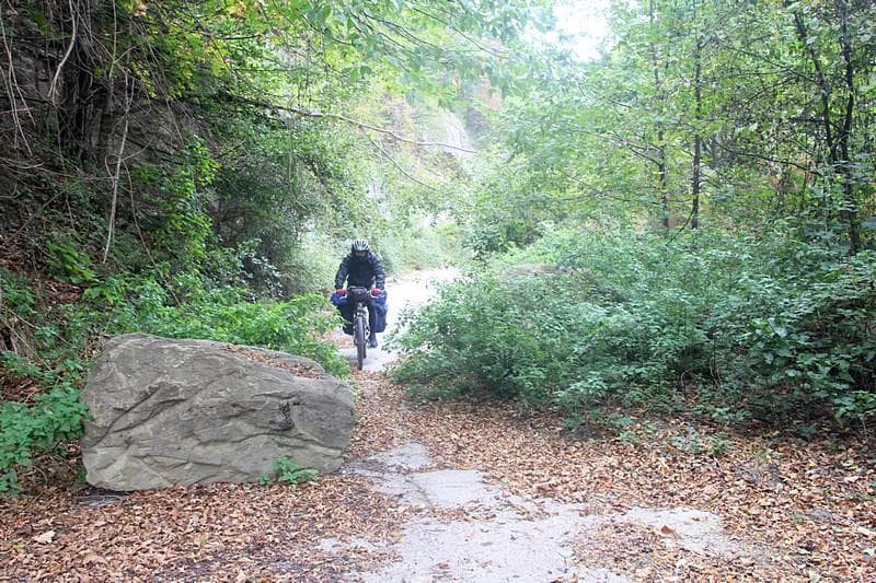 Strada Maestra del Gran Sasso in bici